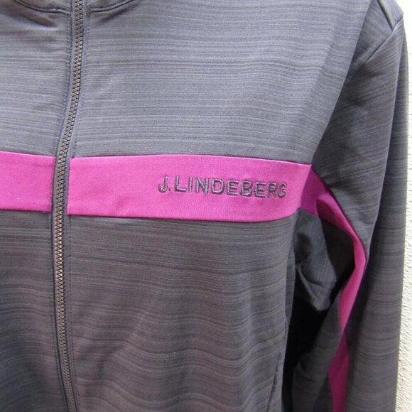 NEW J. LINDEBERG Womens Saks Jarvis Mid Layer Jacket Navy Purple Size XXL - Picture 5 of 12